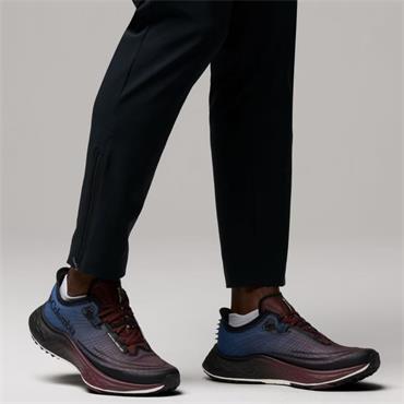 MENS LACE TRAINERS - REDWOOD